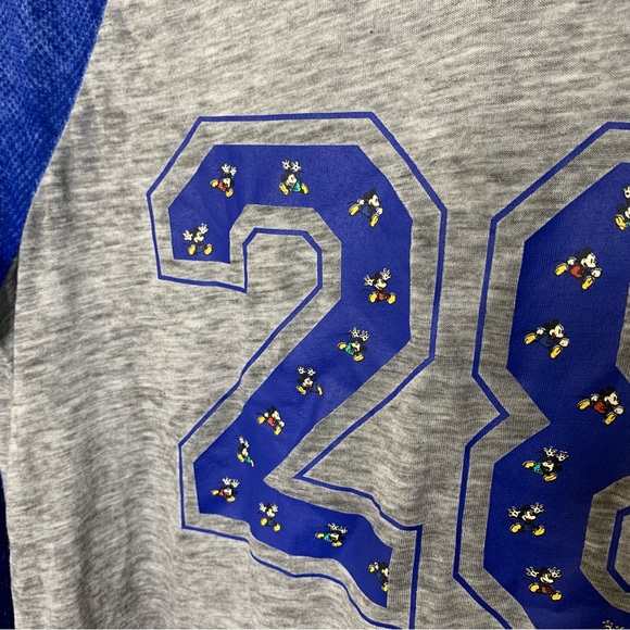 Disney Parks Thin Mickey Mouse Rugby Style Shirt - Picture 8 of 15